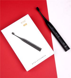 Черна електрическа четка за зъби за мъже Sonic